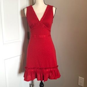 Red Dress NWT Francesca